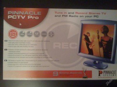 Лот: 78916. Фото: 1. TV/FM Тюнер Pinnacle PCTV Pro. ТВ-тюнеры и карты захвата