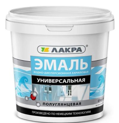 Лот: 13535823. Фото: 1. Эмаль Лакра акриловая универсальная... Краски, лаки, растворитель
