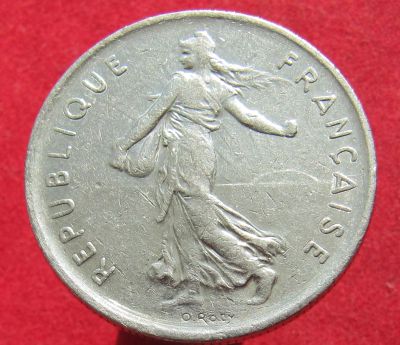 Лот: 14770916. Фото: 1. Франция 5 франков, 1993г. Остальные страны