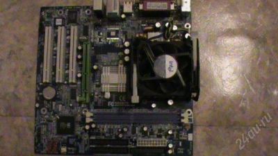Лот: 2047013. Фото: 1. материнская плата gigabyte ga-8s661fxmp-rz... Материнские платы