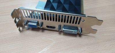 Лот: 18364417. Фото: 1. Видеокарта PCI-E GT630 1gb память... Видеокарты
