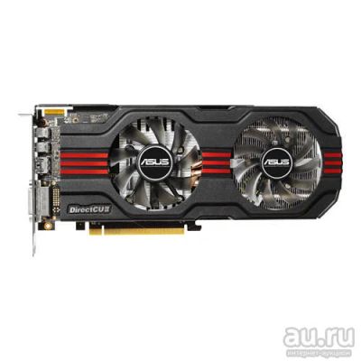 Лот: 13862455. Фото: 1. Видеокарта Asus HD 7870-DC2-2GD5. Видеокарты