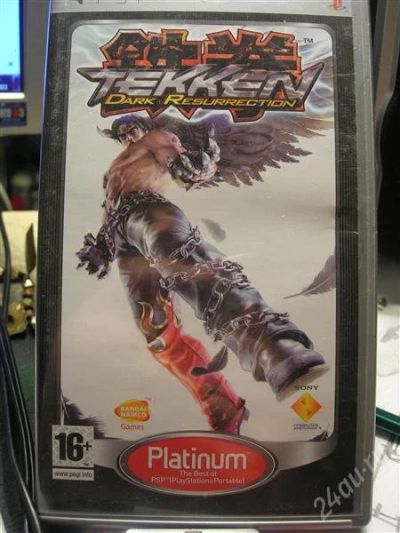 Лот: 893156. Фото: 1. psp игра диск Tekken - Dark Resurrection. Игры для консолей