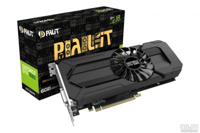 Лот: 13306325. Фото: 1. Игровая видеокарта Palit GTX 1060... Видеокарты