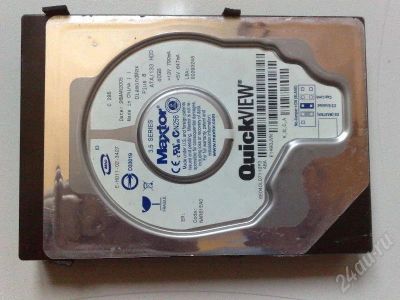 Лот: 203961. Фото: 1. HDD Maxtor 40Gb. Жёсткие диски (HDD)