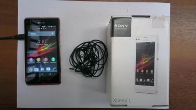 Лот: 3788106. Фото: 1. Sony Xperia L Red. Смартфоны