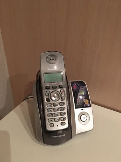Лот: 12772533. Фото: 1. Телефон panasonic стационарный. Чехлы, бамперы