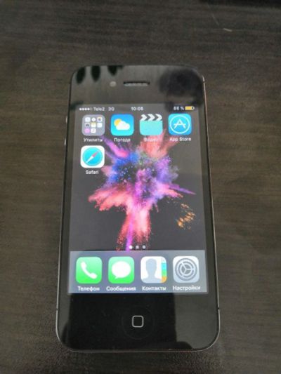 Лот: 15955146. Фото: 1. Смартфон Apple iPhone 4s black... Смартфоны