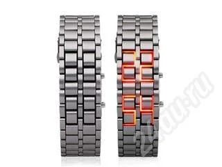 Лот: 228226. Фото: 1. Часы наручные Iron Samurai (LED... Красноярск