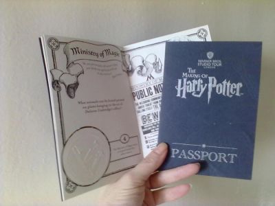 Лот: 7033085. Фото: 1. Passport Harry Potter, 2 штуки... Другое (сувениры, подарки)
