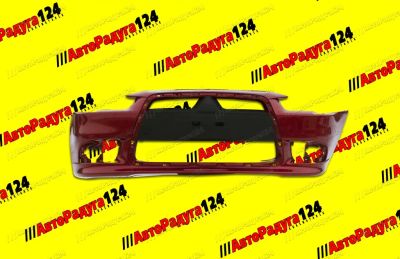 Лот: 19666577. Фото: 1. Бампер Mitsubishi Lancer X, Митсубиси... Кузов