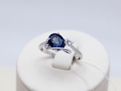 Лот: 12255473. Фото: 1. ЗОЛОТОЕ КОЛЬЦО С ЛОНДОН- ТОПАЗОМ... Кольца, перстни