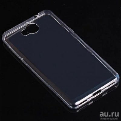 Лот: 13310029. Фото: 1. Чехол Huawei Y5 2017 Силикон Прозрачный... Чехлы, бамперы