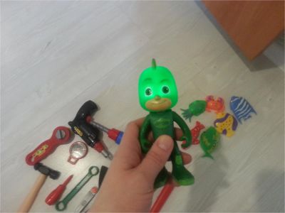 Лот: 11105372. Фото: 1. набор инструментов + игрушки для... Конструкторы