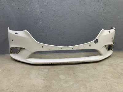 Лот: 25031650. Фото: 1. Бампер передний Оригинал Mazda... Кузов