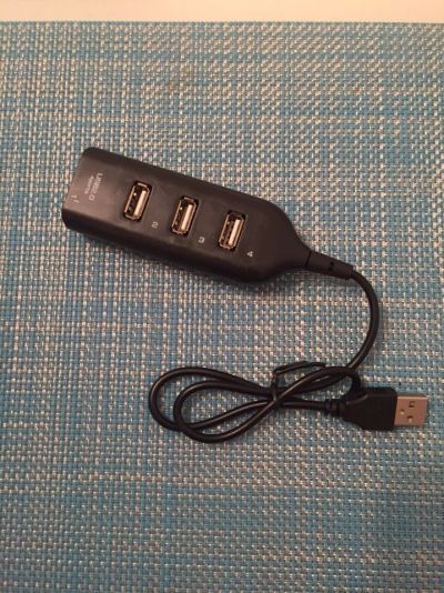 Лот: 8055668. Фото: 1. usb hub юсб хаб 4 порта. Другое (компьютеры, оргтехника, канцтовары)