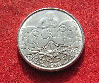Лот: 19986565. Фото: 1. Бразилия 50 сентаво, 1990 г. Америка
