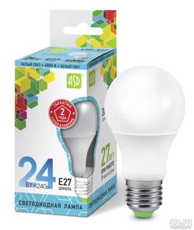 Лот: 11965738. Фото: 1. Лампа светодиодная LED-A65-standard... Лампочки