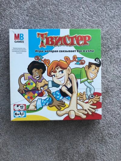 Лот: 12879856. Фото: 1. Игра Твистер. Настольные игры, карты