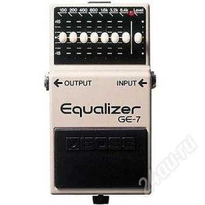 Лот: 885893. Фото: 1. BOSS GE-7 (GE7) EQUALIZER. Гитарные эффекты и комбоусилители