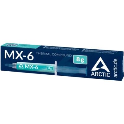 Лот: 20541464. Фото: 1. Термопаста Arctic MX-6 шприц 8г... Системы охлаждения