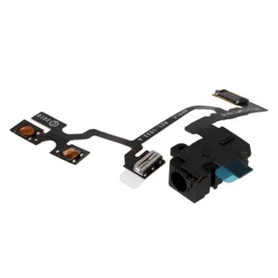 Лот: 9410057. Фото: 1. Шлейф аудио разъема iPhone 4 оригинал... Шлейфы, разъёмы
