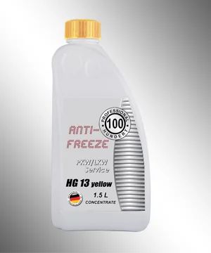Лот: 3020141. Фото: 1. Hundert Antifreeze HG 13 gelb... Масла, жидкости