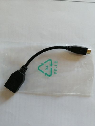 Лот: 17709354. Фото: 1. Переходник Micro Usb- USB. Дата-кабели, переходники
