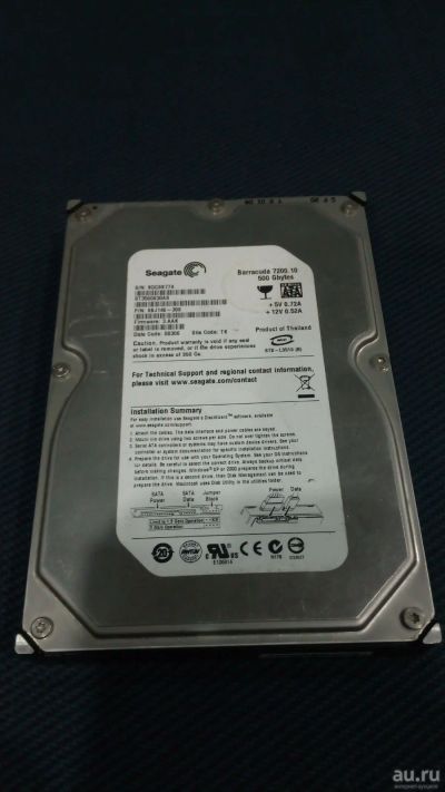 Лот: 15389294. Фото: 1. Жесткий диск Seagate Barracuda... Жёсткие диски