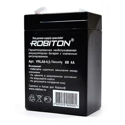 Лот: 14551384. Фото: 1. Аккумулятор свинцовый 6в, 3.5Ач... Батарейки, аккумуляторы, элементы питания