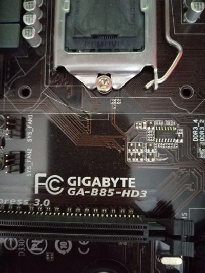 Лот: 20410718. Фото: 1. Материнская плата Asus GA-B85-HD3. Материнские платы