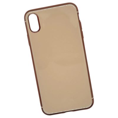 Лот: 25239183. Фото: 1. Чехол iPhone XS Max Глянец (Розовый... Чехлы, бамперы