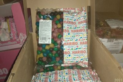 Лот: 17271310. Фото: 1. конфеты драже Haribo Драгибус... Другое (кондитерские изделия, конфеты)