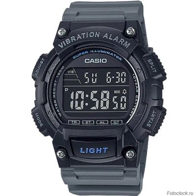 Лот: 21237226. Фото: 1. Casio W-736H-8B. Оригинальные наручные часы