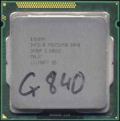 Лот: 18437853. Фото: 1. CPU Intel Pentium G840 2 Core... Процессоры