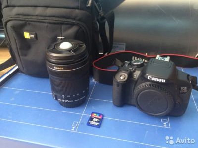 Лот: 6291351. Фото: 1. Фотоаппарат Canon EOS 650D . Сенсорный... Цифровые зеркальные