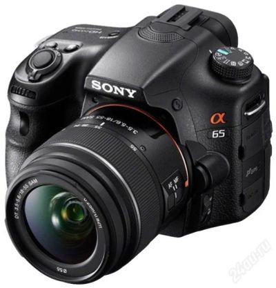 Лот: 2126015. Фото: 1. Sony Alpha SLT-A65 Kit. Цифровые зеркальные