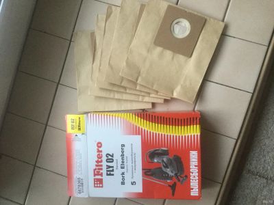 Лот: 13305603. Фото: 1. Мешки бумажные для пылесоса. Пакеты, мешки