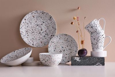 Лот: 23681796. Фото: 1. Набор столовой посуды Hoff Granite. Сервизы, наборы посуды