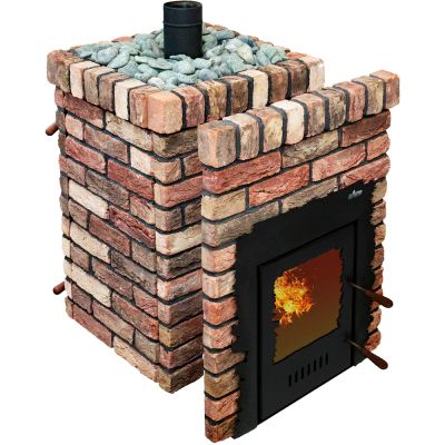 Лот: 19042445. Фото: 1. Комплект: печь Grill'D Retro... Печи для бани, сауны