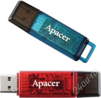 Лот: 570265. Фото: 1. Apacer 8GB AH324 USB2.0. USB-флеш карты