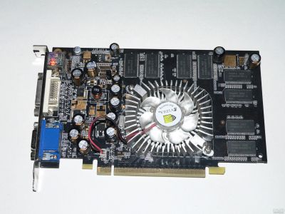 Лот: 18923800. Фото: 1. PCI-E 128Mb GeForce 6600. Видеокарты