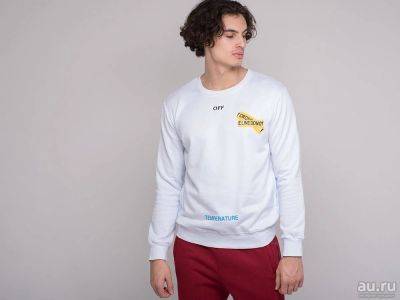 Лот: 16973405. Фото: 1. Свитшот OFF-WHITE (20770). Свитеры, толстовки, худи