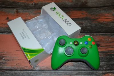 Лот: 17658074. Фото: 1. Беспроводной джойстик Xbox 360... Аксессуары для игровых приставок, консолей, геймпады