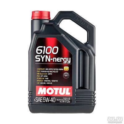 Лот: 14969008. Фото: 1. MOTUL 6100 Syn-Nergy 5W-40 4л. Масла, жидкости