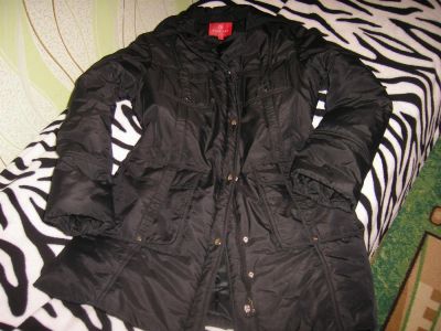 Лот: 3423690. Фото: 1. женская куртка черного цвета. Верхняя одежда