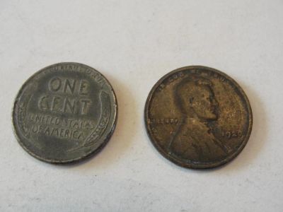 Лот: 4927418. Фото: 1. США, 1 цент, 1943, железо. Америка