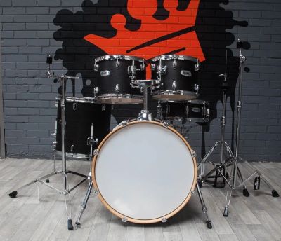 Лот: 12737474. Фото: 1. Mapex V установка Satin Black. Ударные