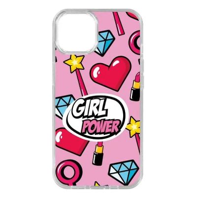 Лот: 25051213. Фото: 1. Чехол Krutoff Clear Case Girl... Чехлы, бамперы