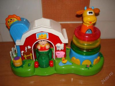 Лот: 1035076. Фото: 1. Kiddieland Ферма с пирамидой. Развивающие